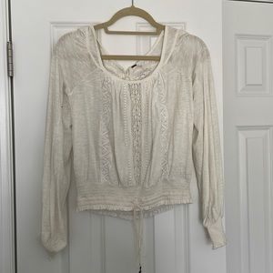 Free people white top